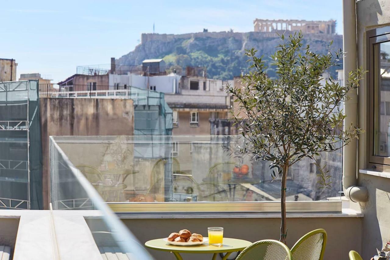 Live In A Funky & Renovated Studio Near Acropolis Aten Exteriör bild