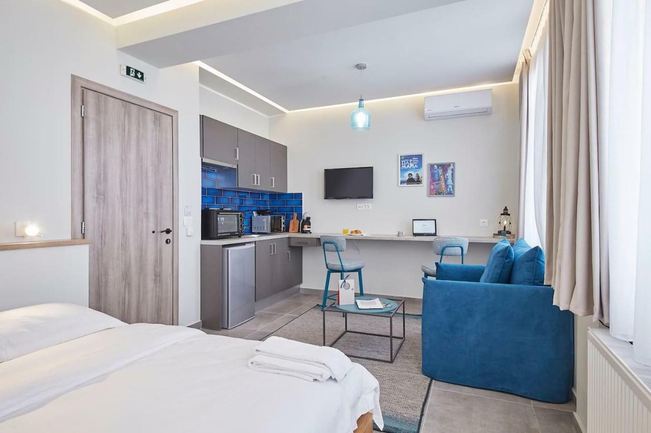 Live In A Funky & Renovated Studio Near Acropolis Aten Exteriör bild