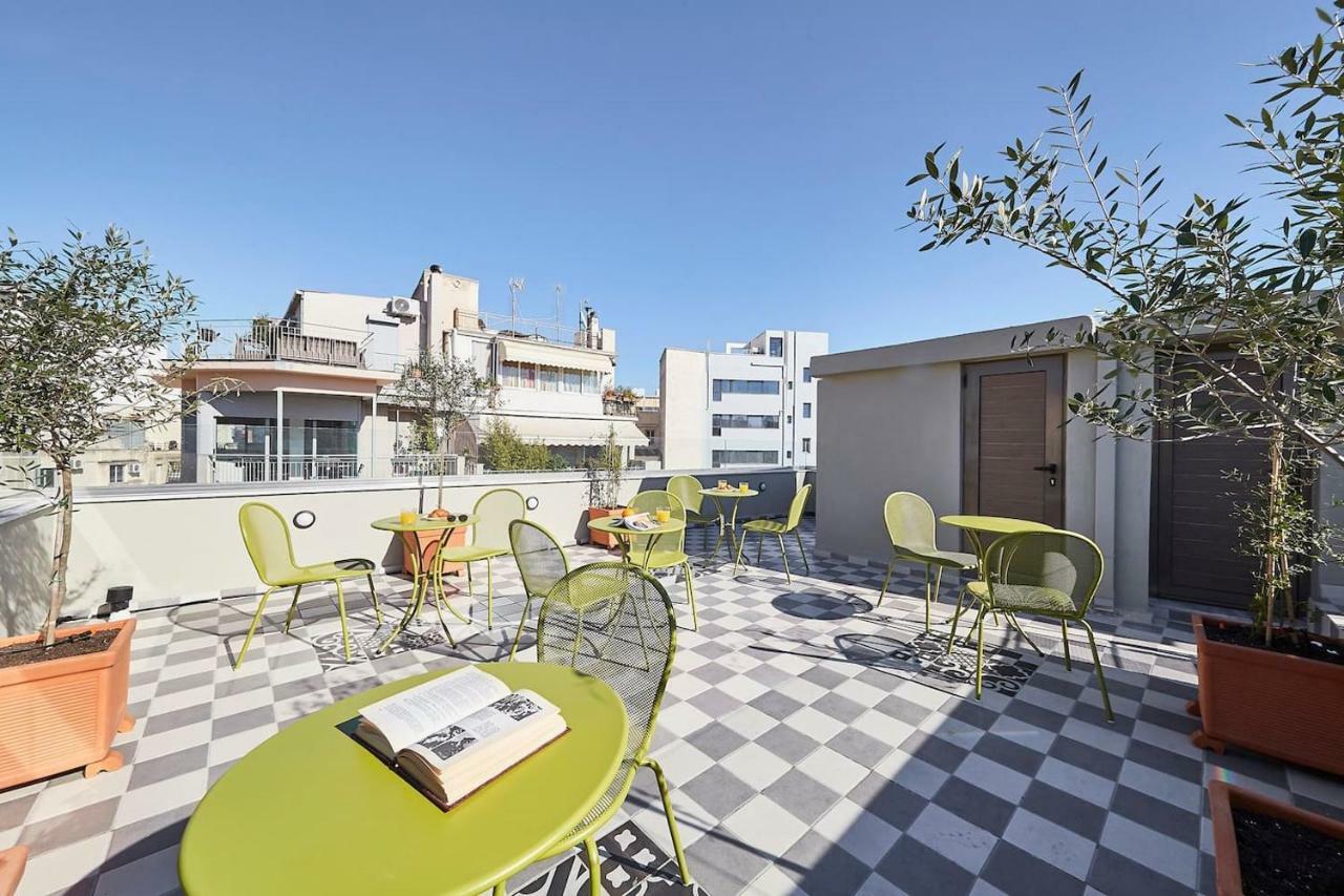 Live In A Funky & Renovated Studio Near Acropolis Aten Exteriör bild