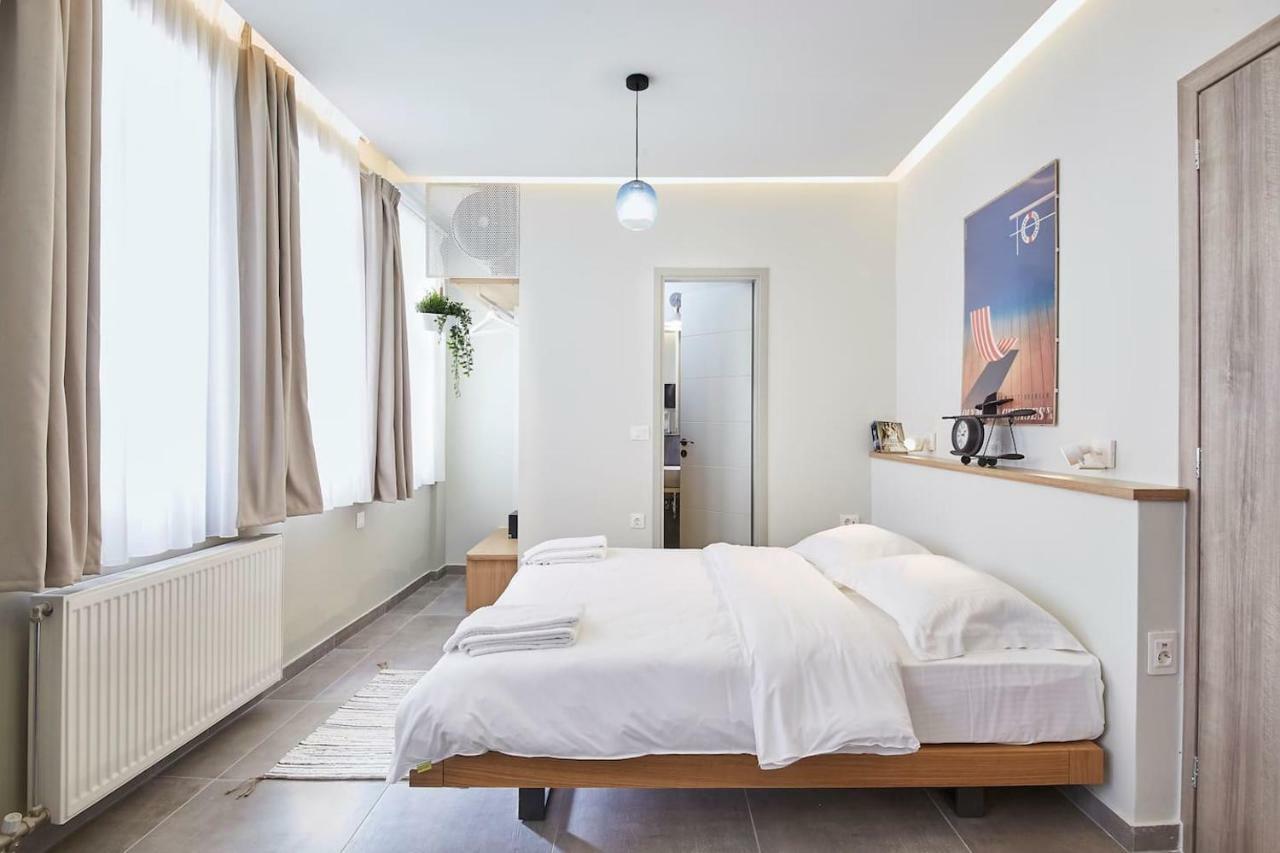 Live In A Funky & Renovated Studio Near Acropolis Aten Exteriör bild